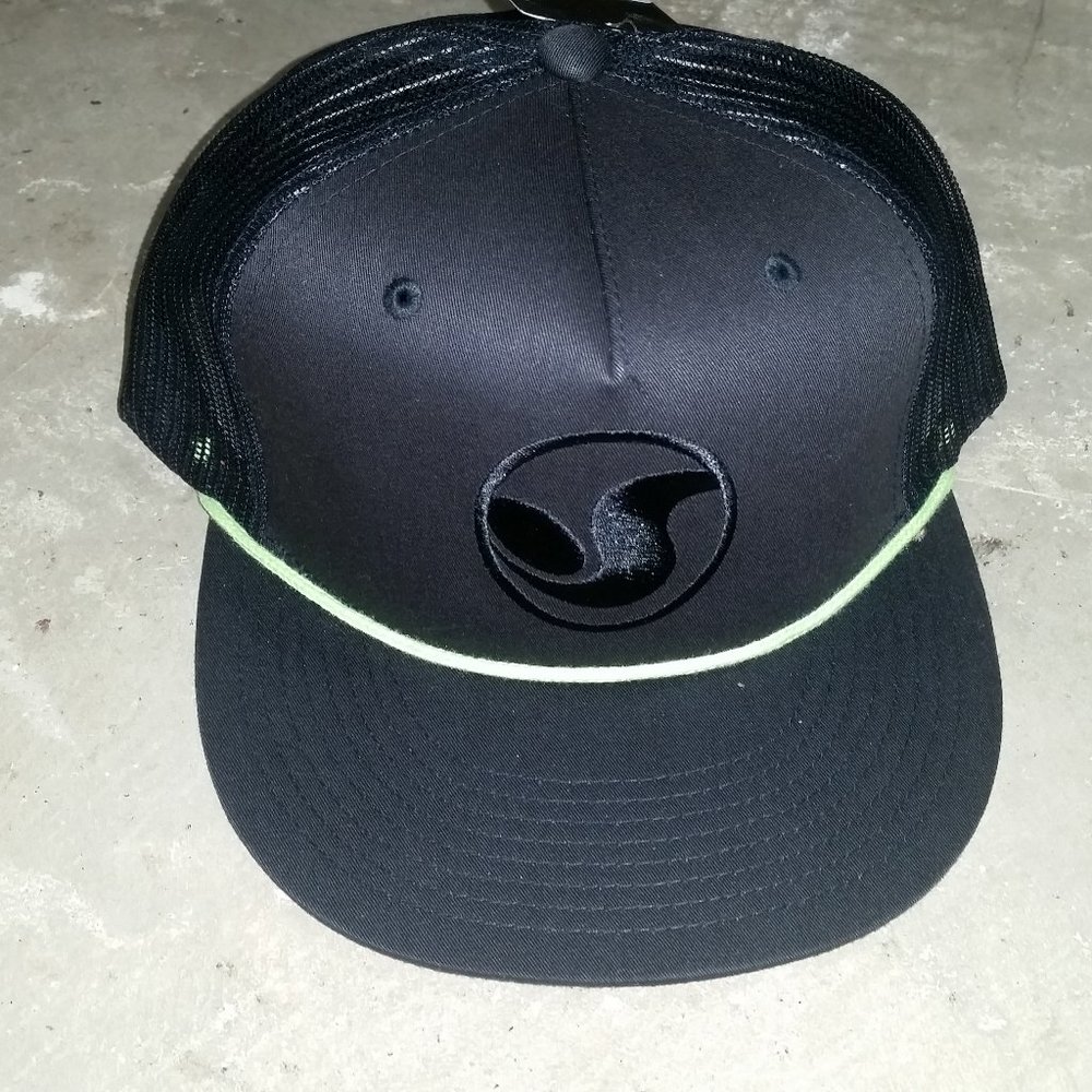 DVS Shoes Baseball Cap Hat Black OSFA Adjustable